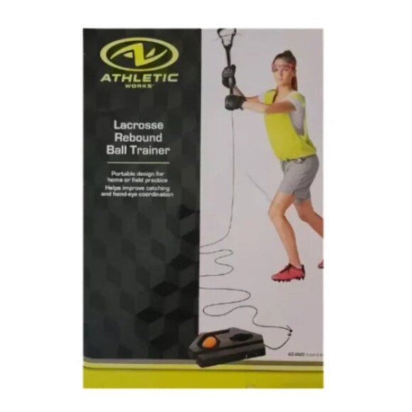 Athletic Works Lacrosse PVC Catch, Scoop, and Shoot Trainer, Black, Pack 2 - Picture 3 of 4